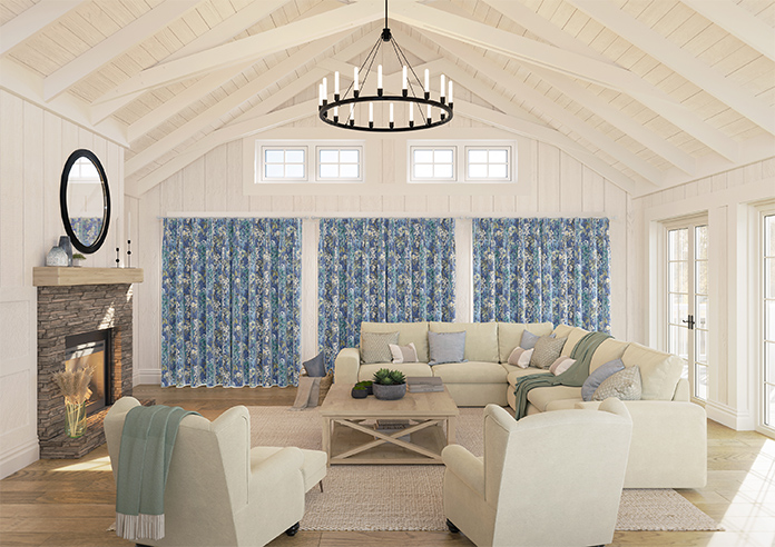 Wisteria, Marine - Made to Measure Curtains - Image 14